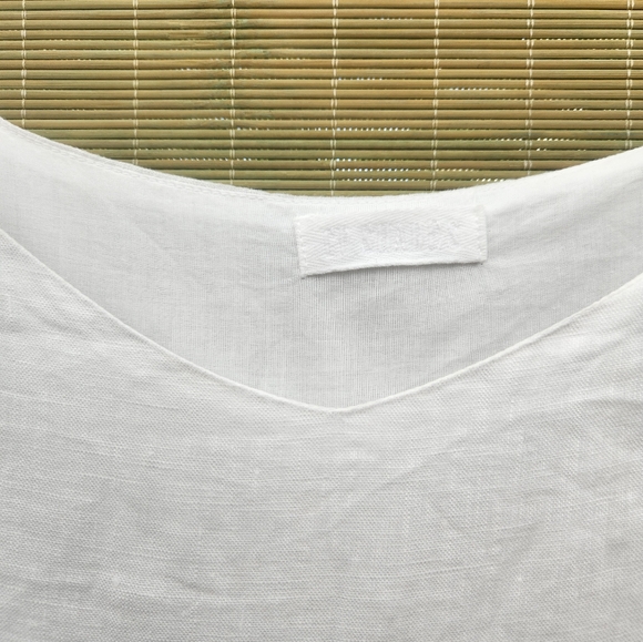 CP Chase White Linen Tiered Maxi Dress – Adjustable Straps - Picture 3 of 3